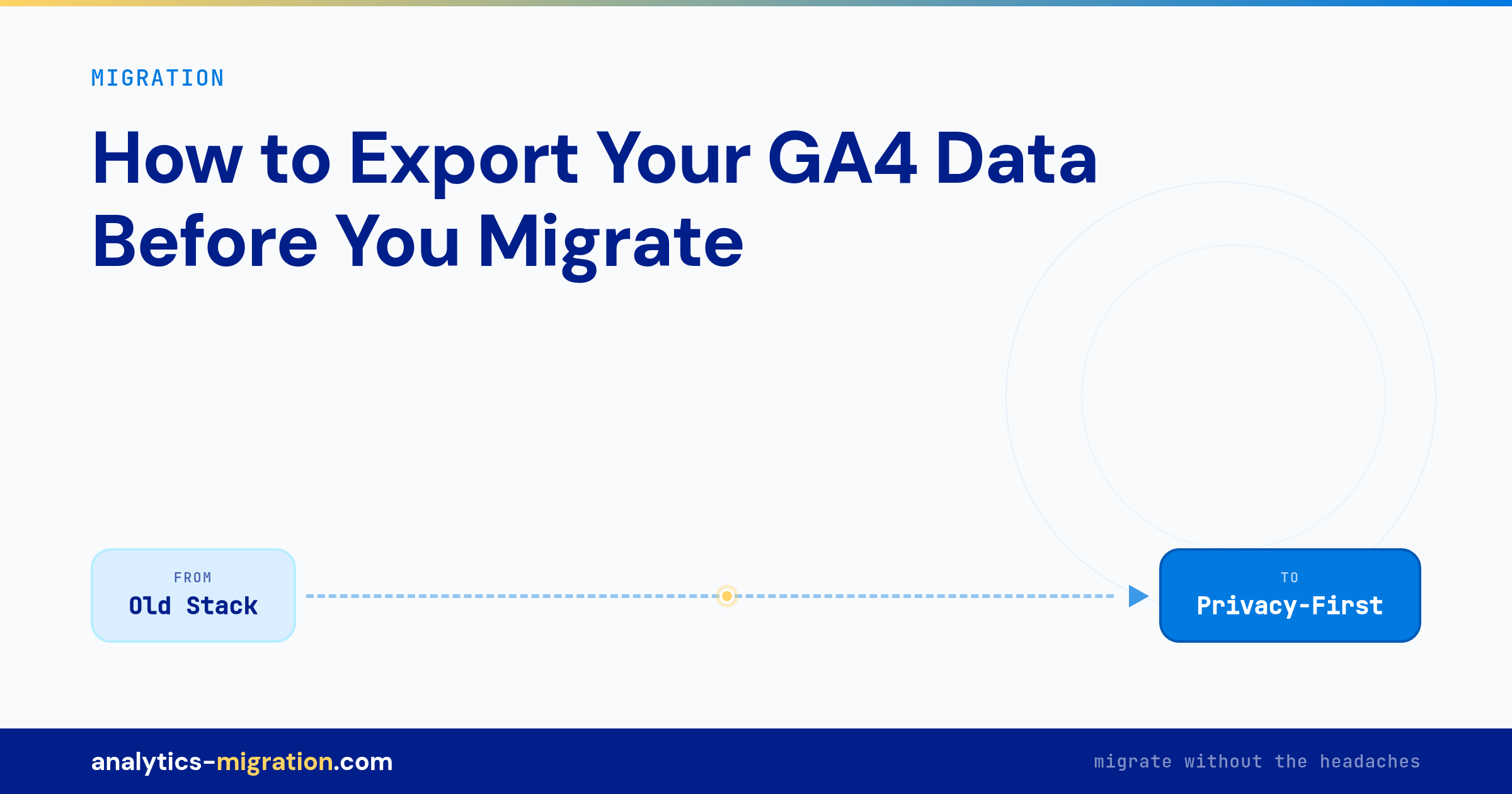 How to Export Your GA4 Data Before You Migrate